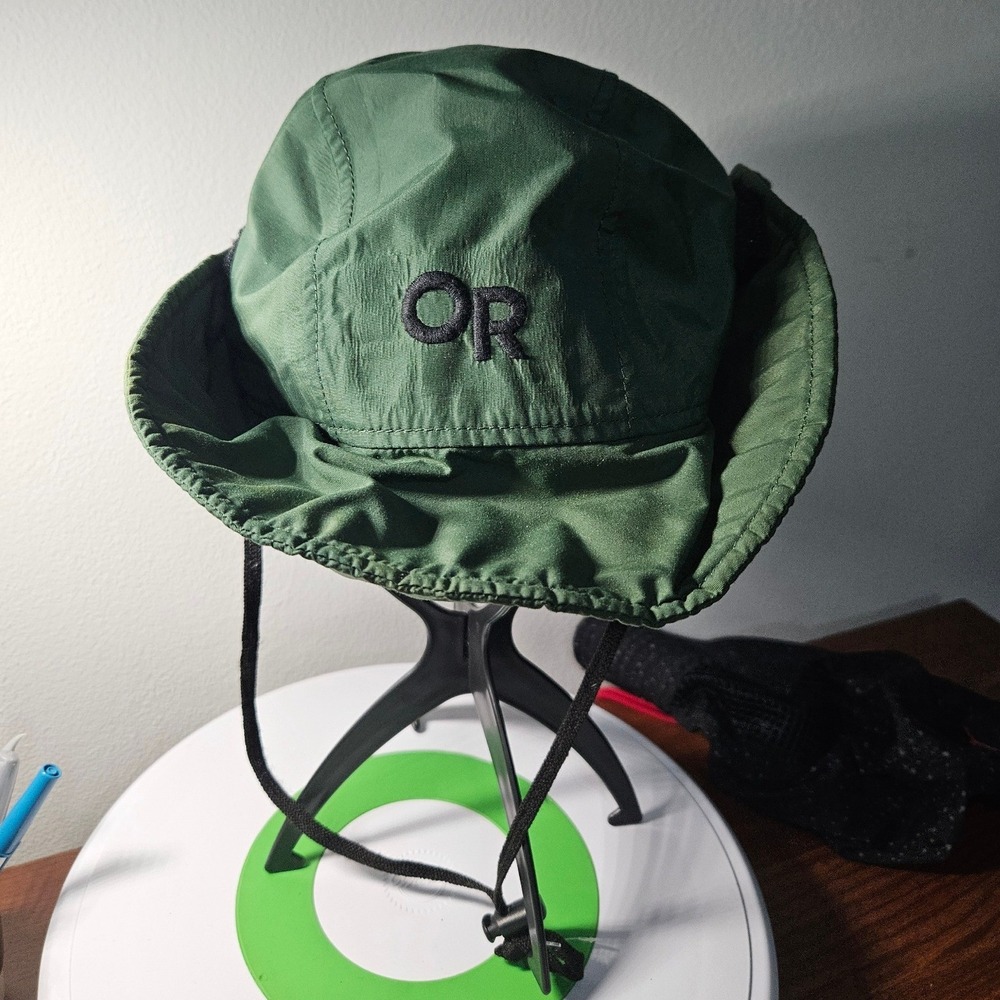 Outdoor Research Seattle Sombrero Hat Mens Green Gorpcore Waterproof Hiking L